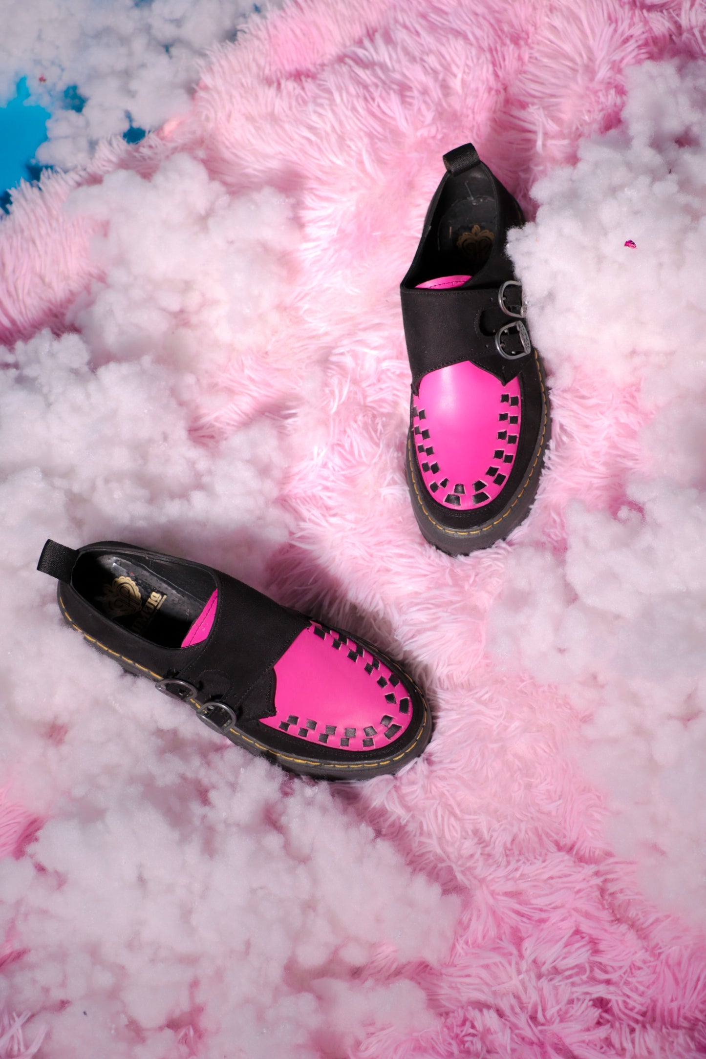 Creeper hebilla tejido suela Impala