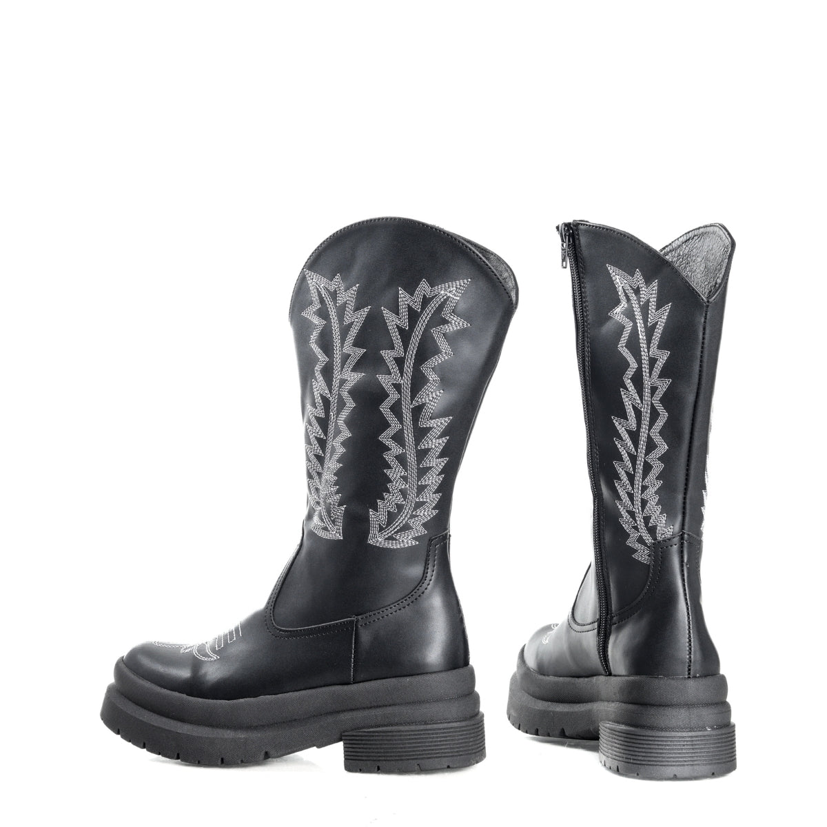 Durango costura blanca