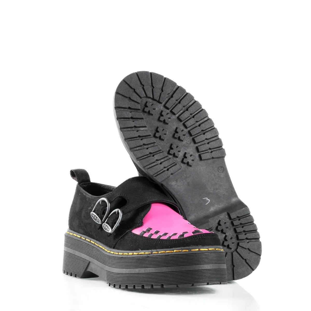 Creeper hebilla tejido suela Impala