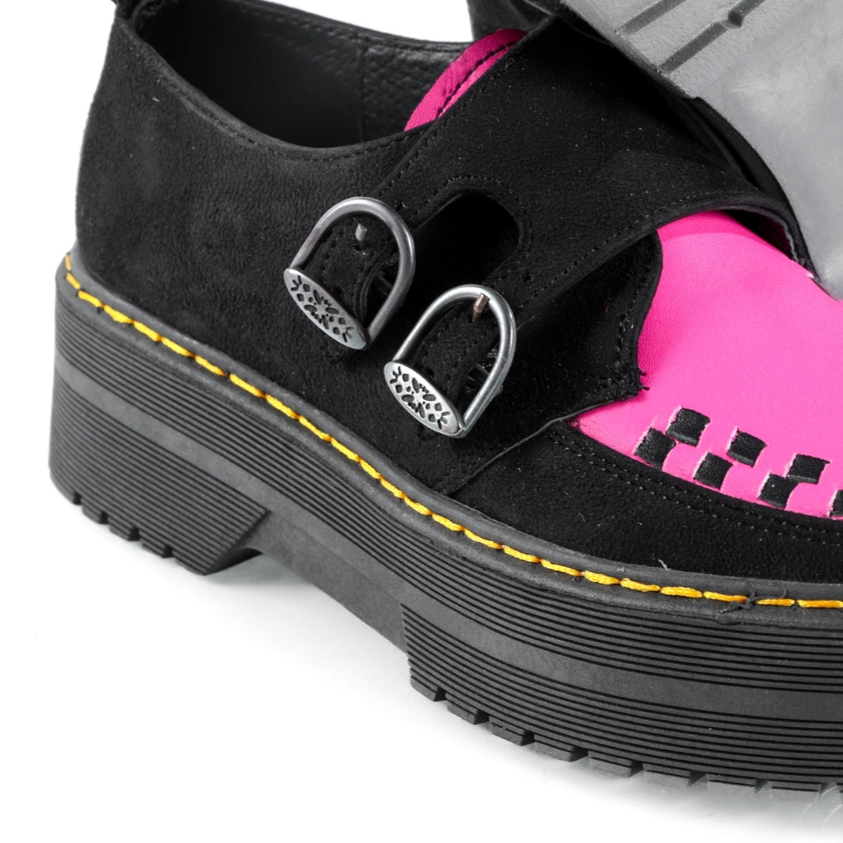 Creeper hebilla tejido suela Impala