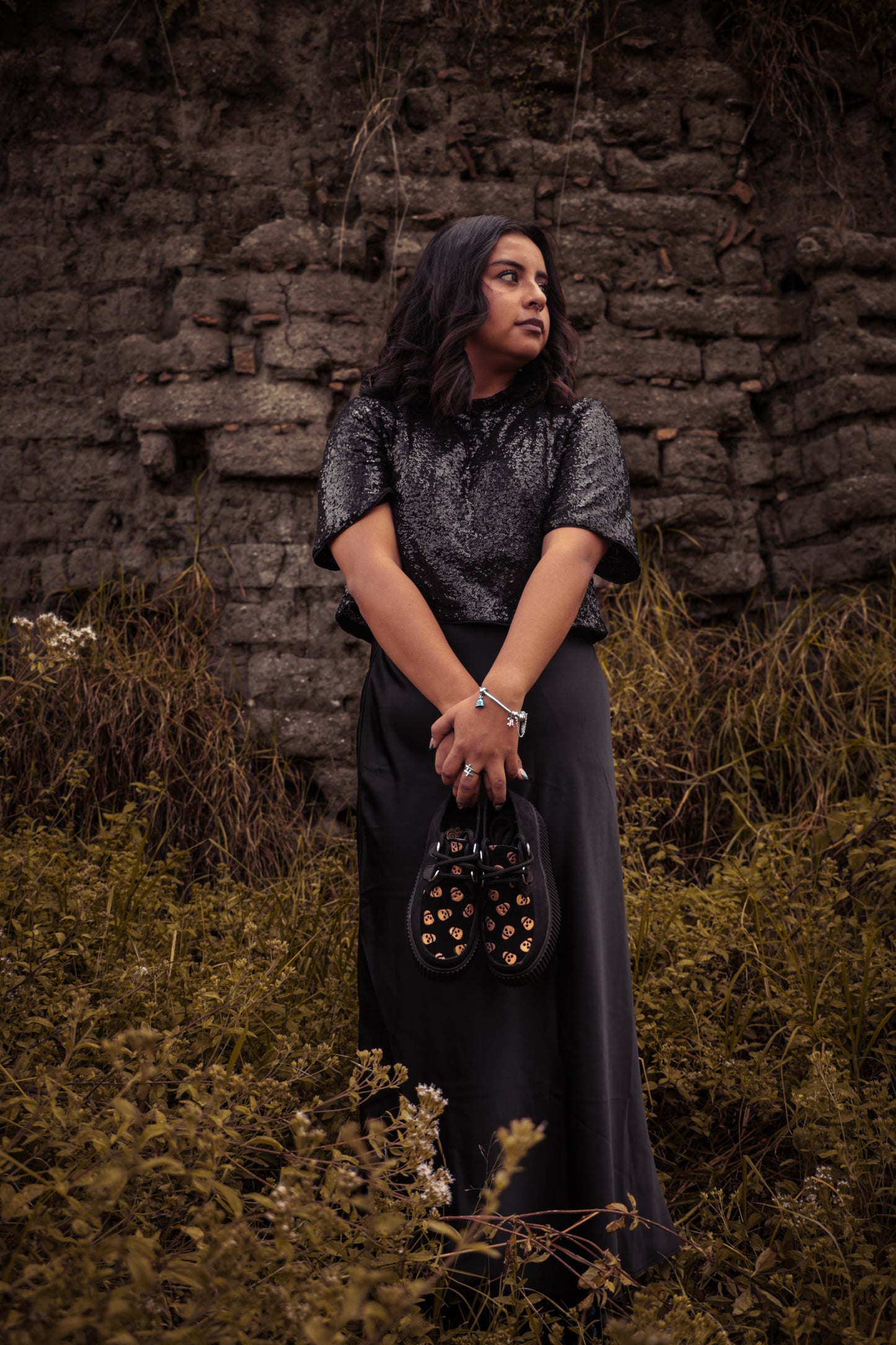 Creeper Mesa Calaveras naranja