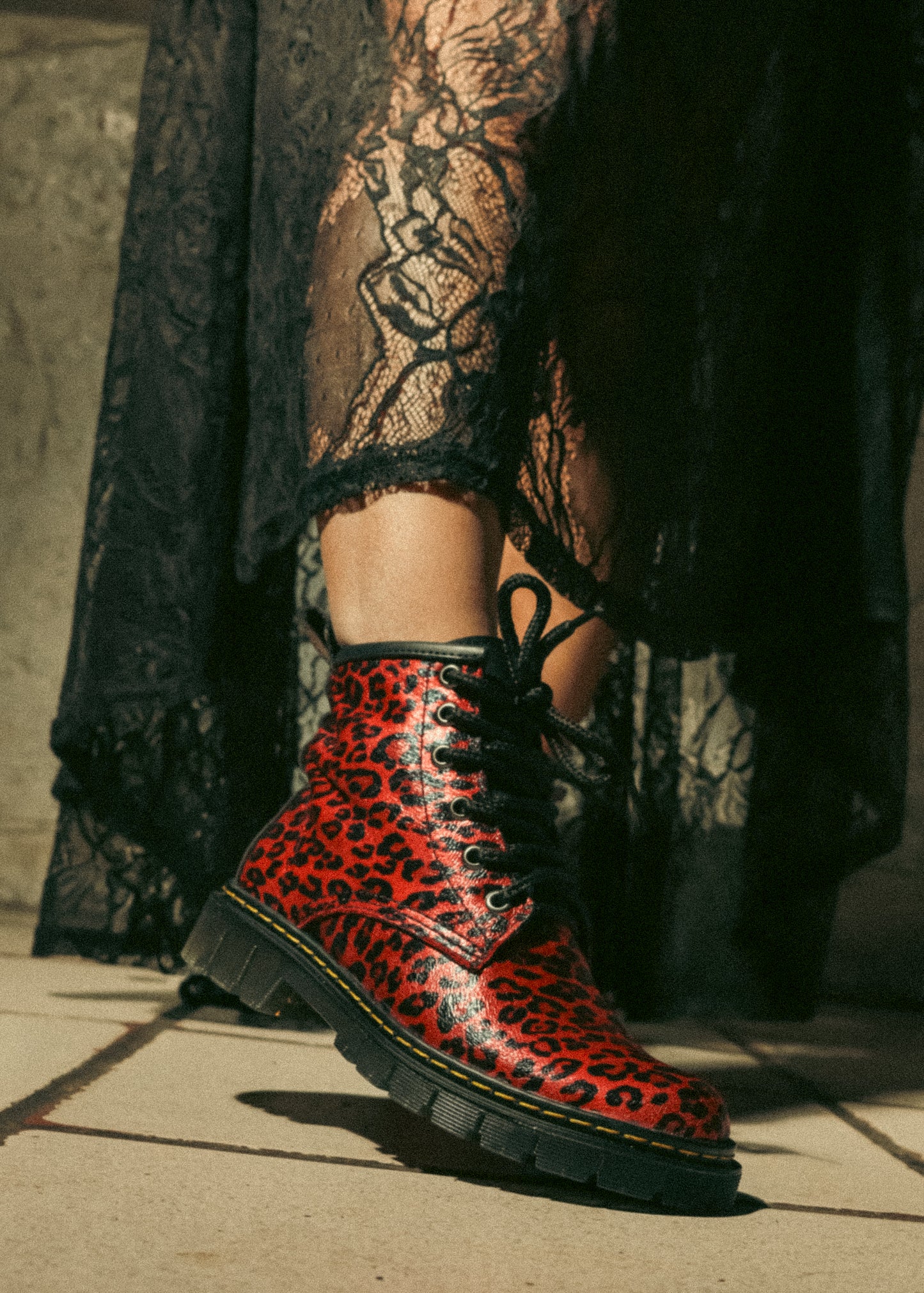 Londres estampado print rojo