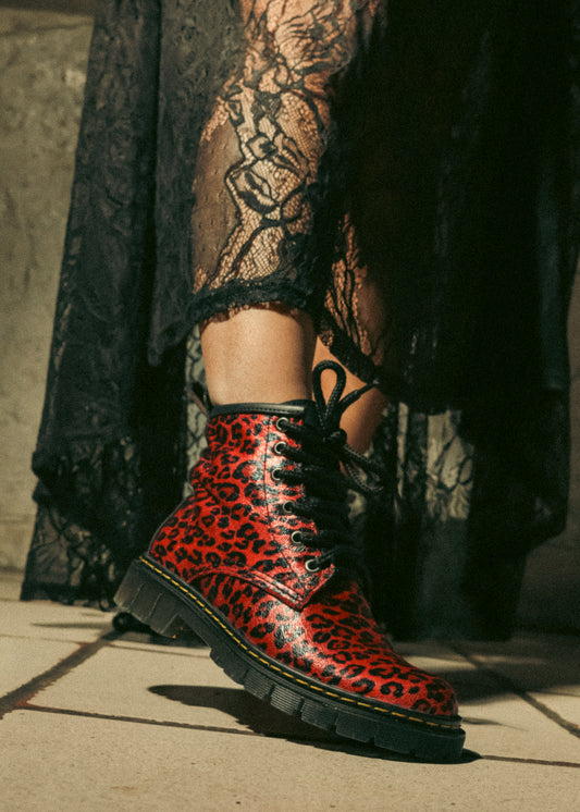 Londres estampado print rojo