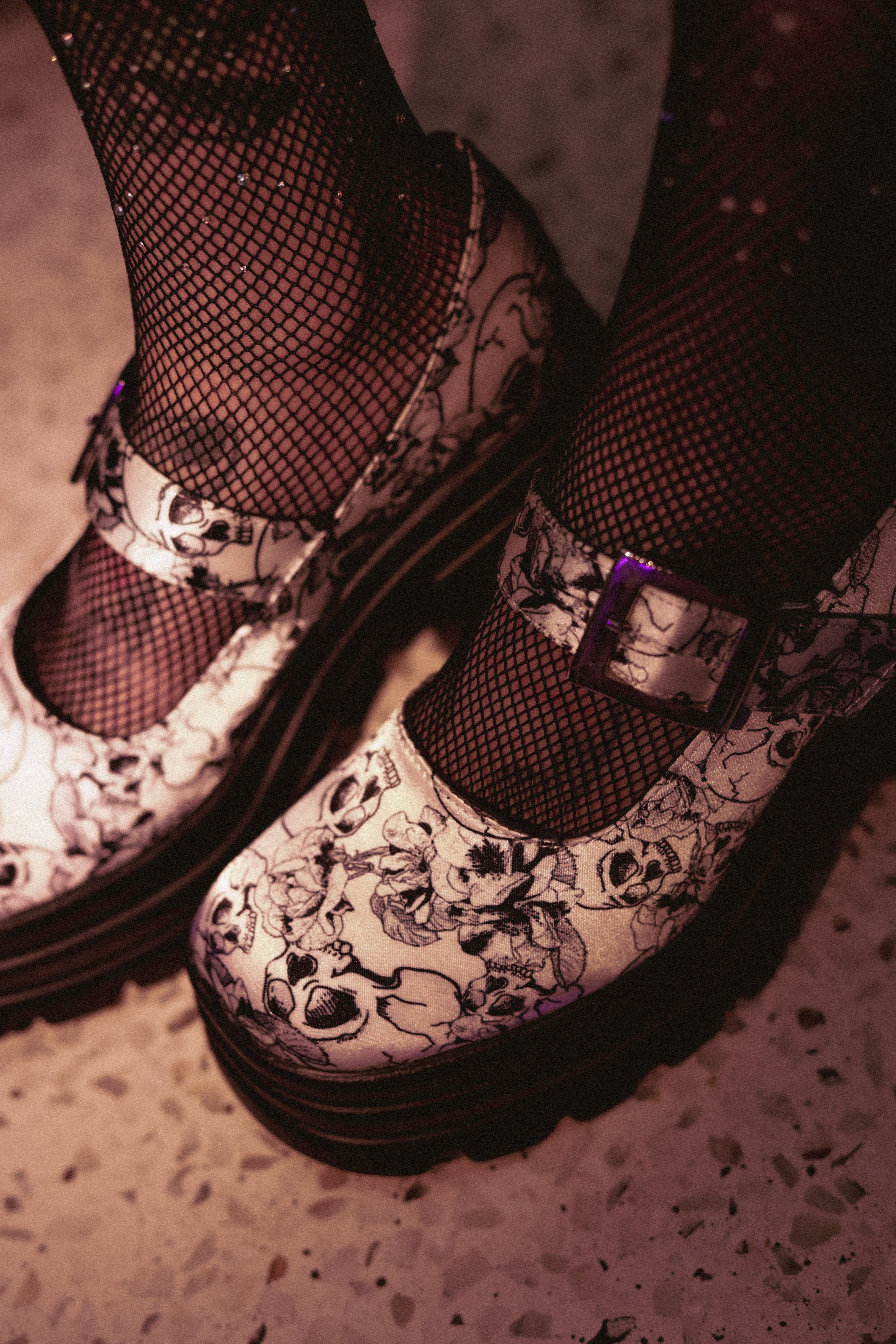 Itzá calavera/flores Blanco