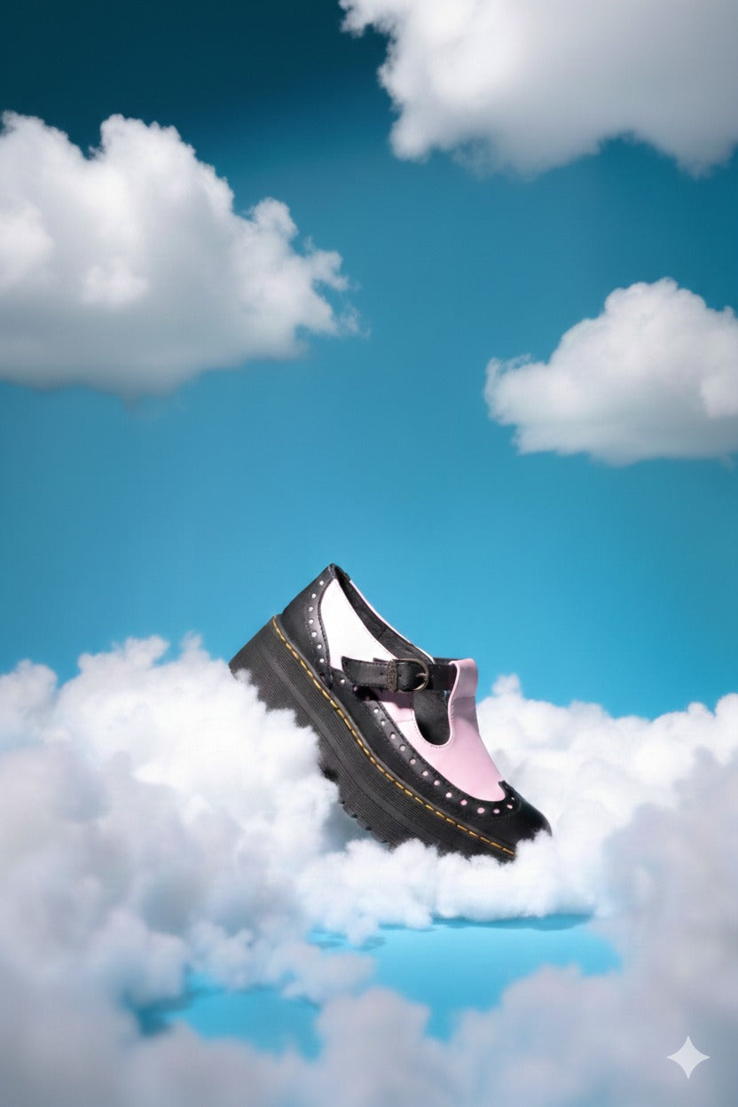 Escolar Gatsby Impala Negro/Rosa